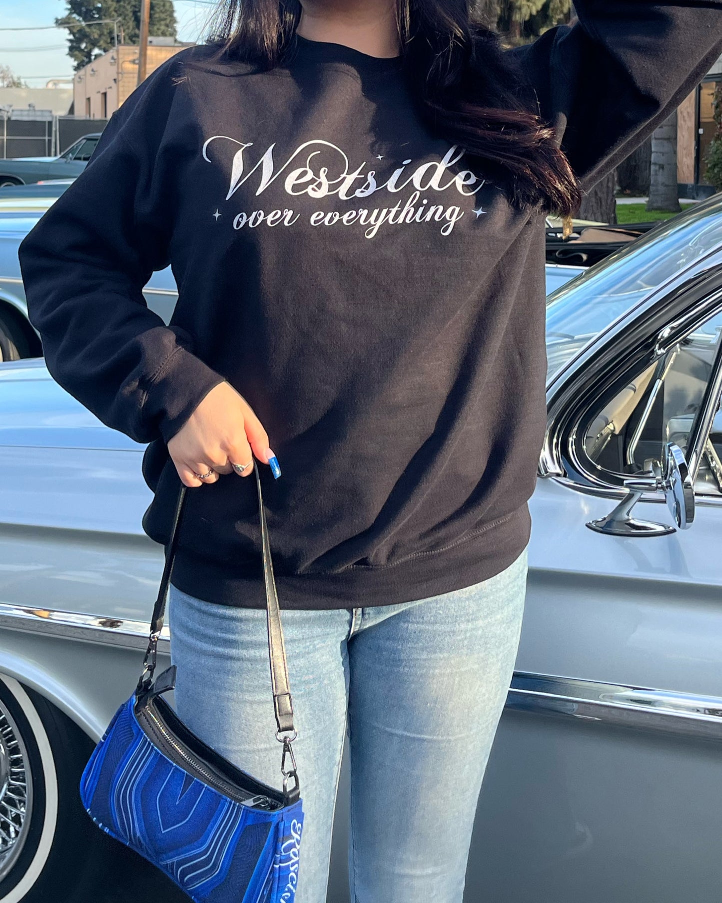 Westside over everything unisex crewneck